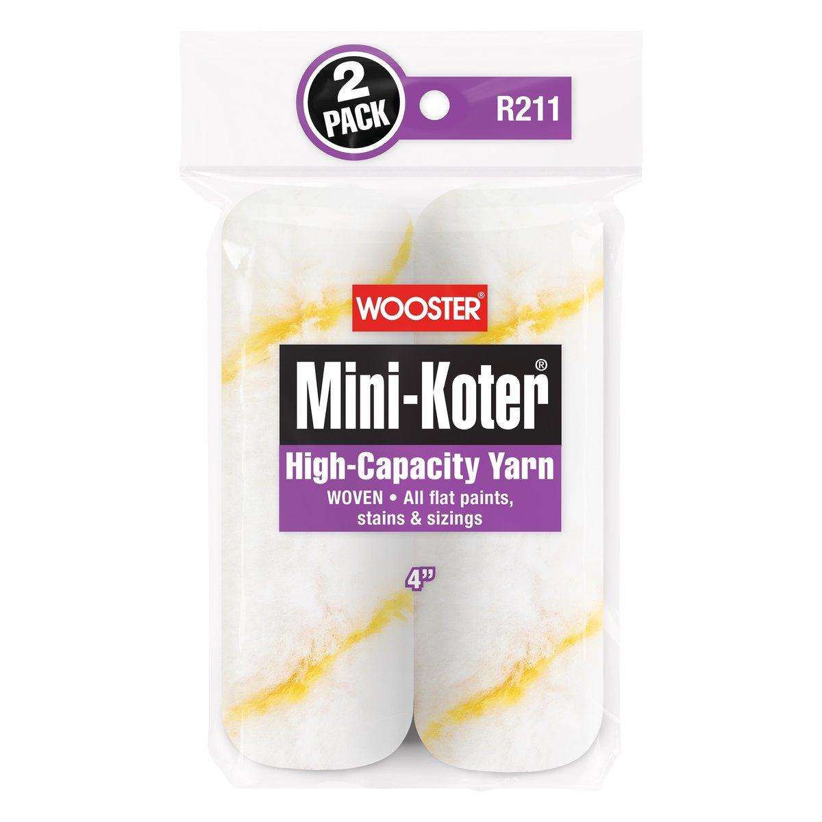 4-in Mini-Koter Roller Covers 2-Pk