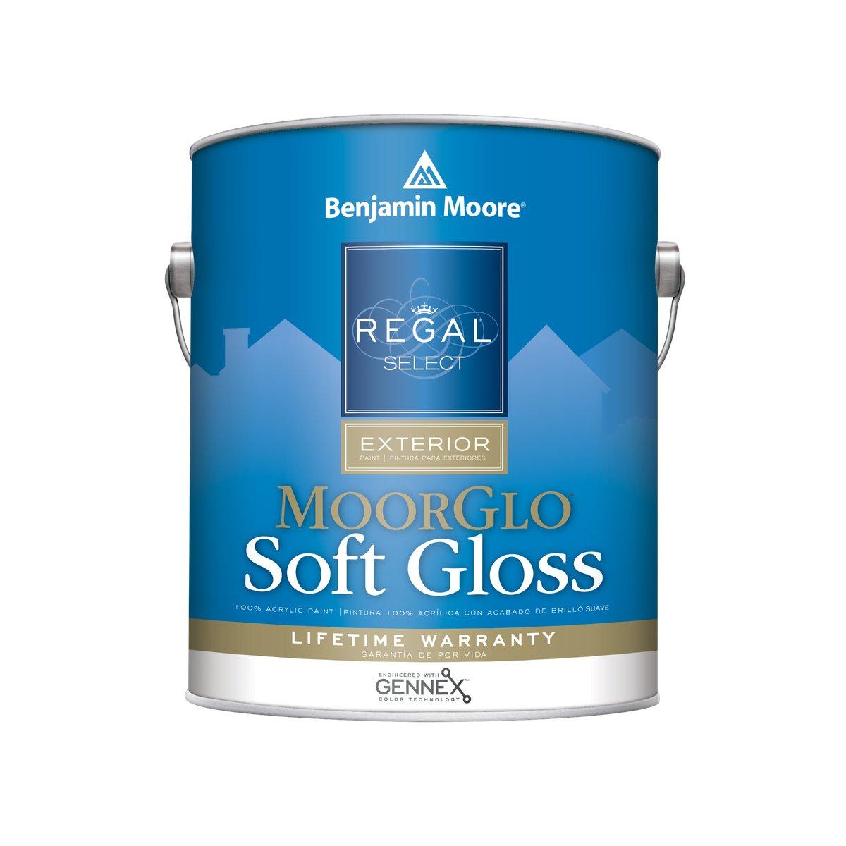 Regal Select MoorGlo Acrylic Soft Gloss Pastel Base Exterior Paint 1 Gallon