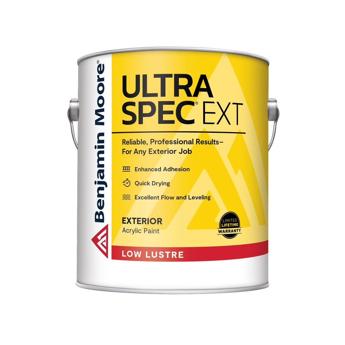Ultra Spec EXT Acrylic Low Lustre White Exterior Paint 1 Gallon