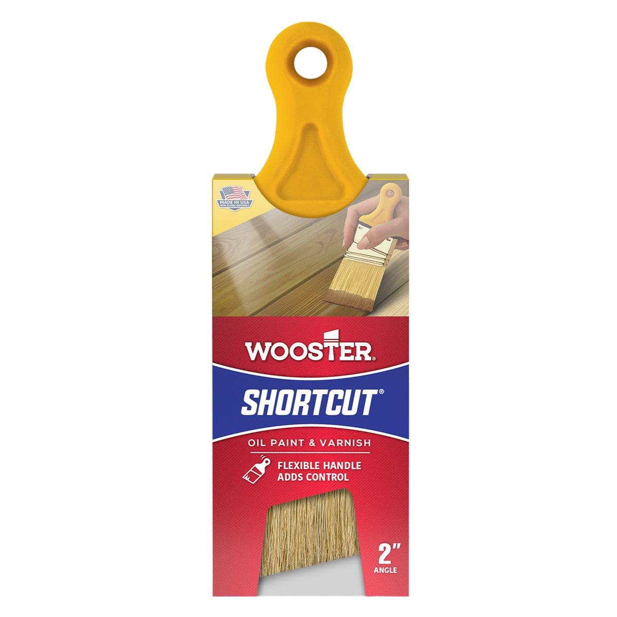 Shortcut White Bristle As 3"