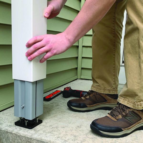 4-in x 4-in x 37-in Patriot Steel Post Mount View #3