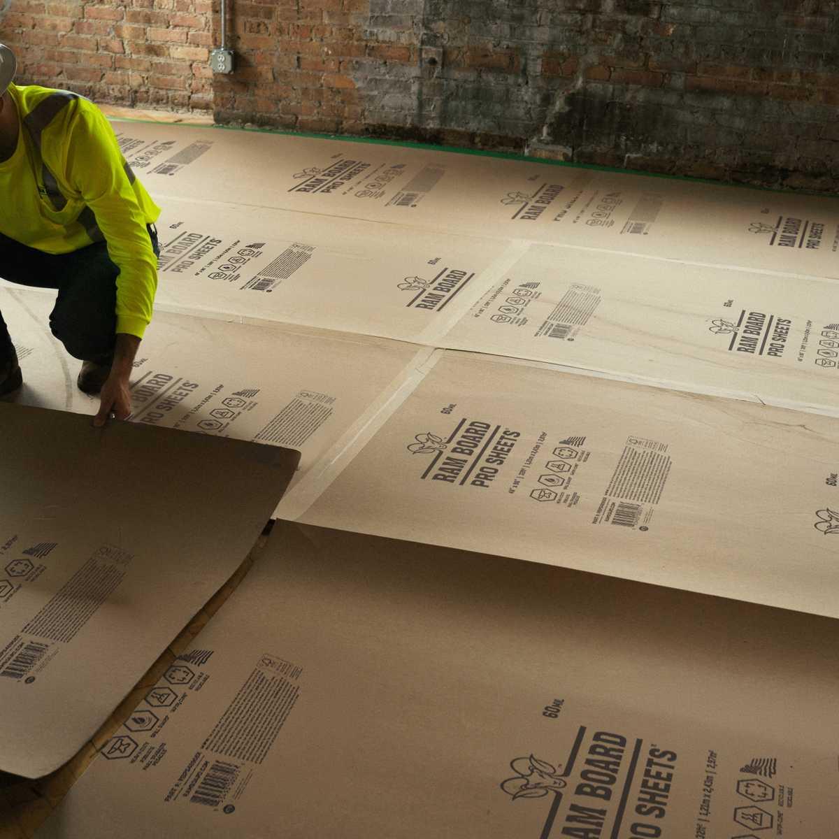 Ramboard 4X8 Pro Sheet Covering floor Alt #1