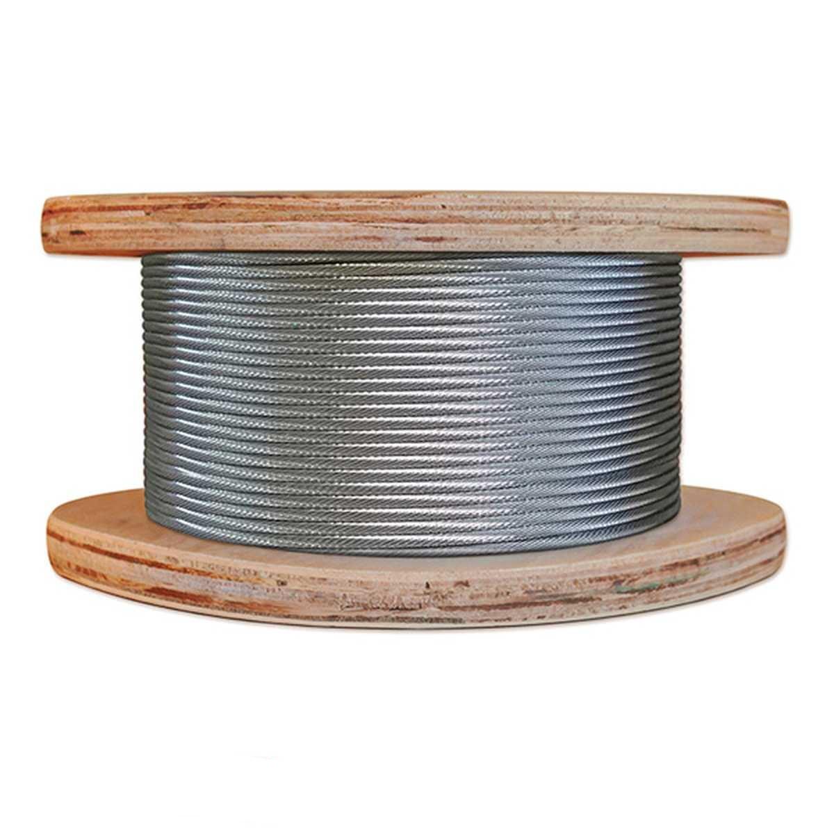 1/8" X 500' Reel 1X19 T316 Cable