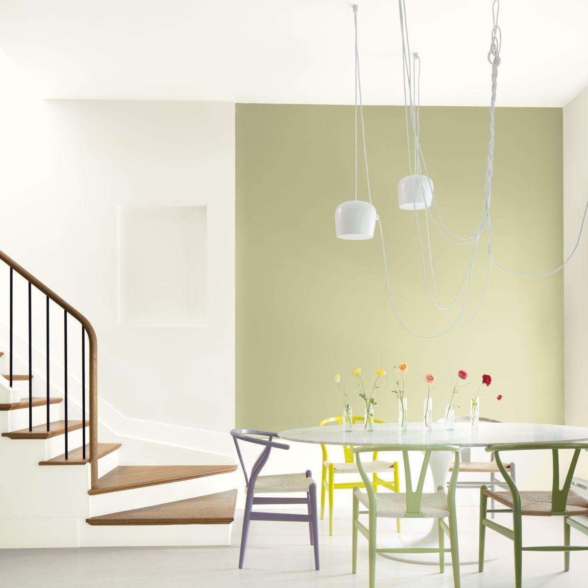 Interior Eggshell Green Dining Room Wall PN54901GAL View #2