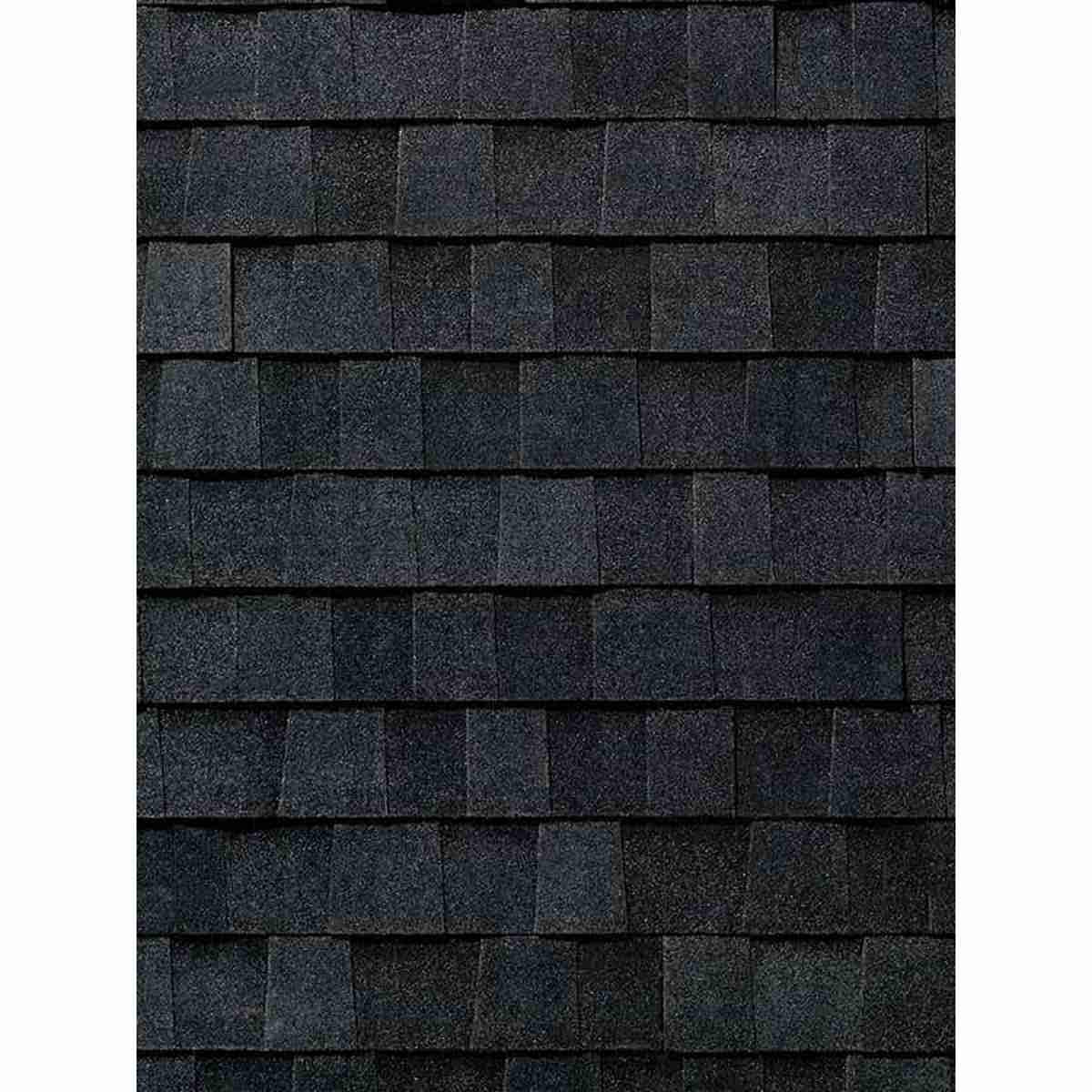 Titan XT Hip and Ridge Roofing Shingles Rustic Black 33.3 lin. ft. per Bundle Alt #2