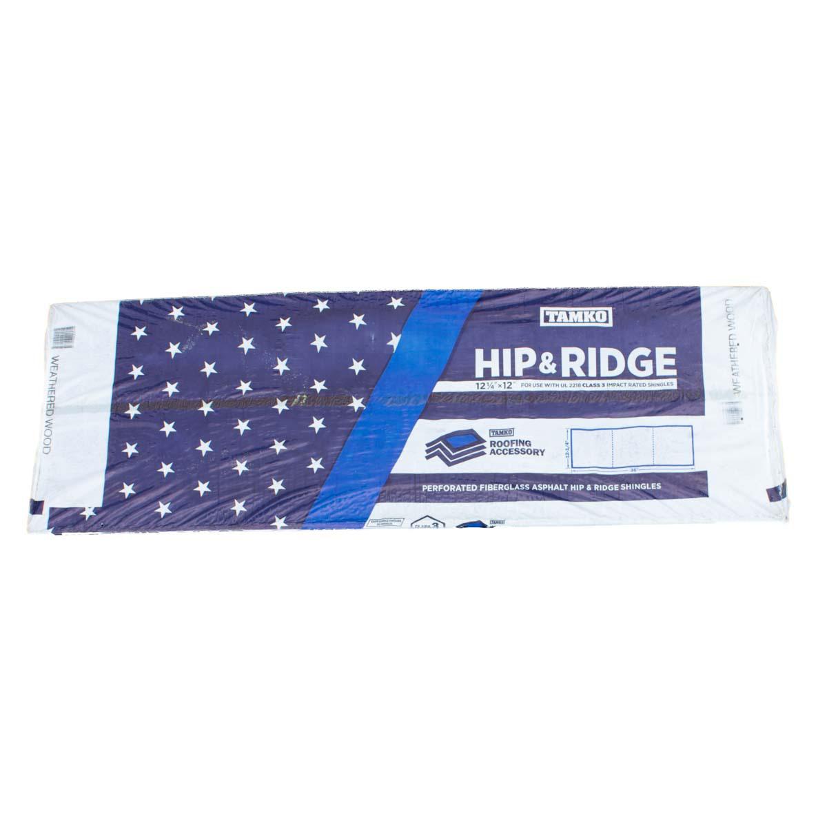 Titan XT Hip and Ridge Roofing Shingles Rustic Black 33.3 lin. ft. per Bundle