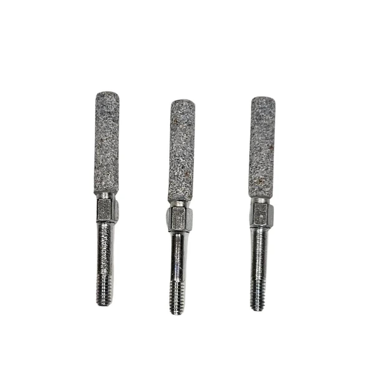 3/16 in Saw Sharpening Grinding Stones, 3 Pack