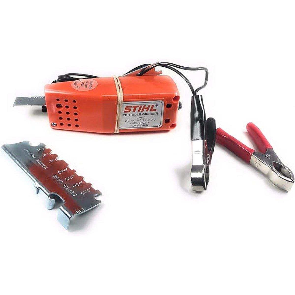 12V Portable Saw Chain Sharpener