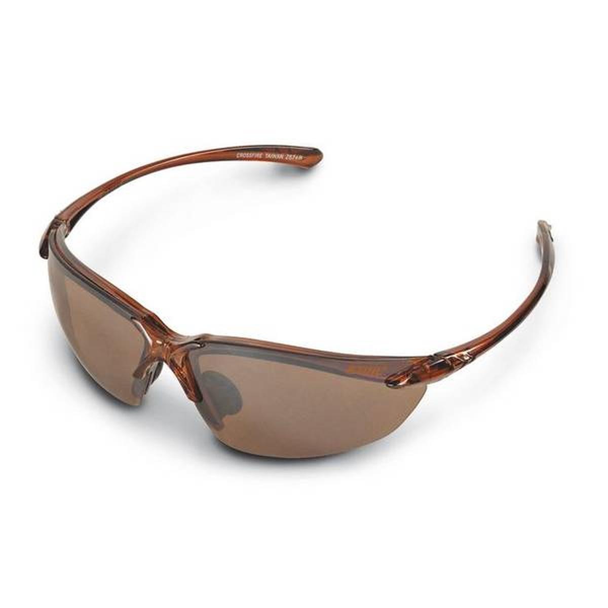 Ultra Flex Safety Glasses Brown