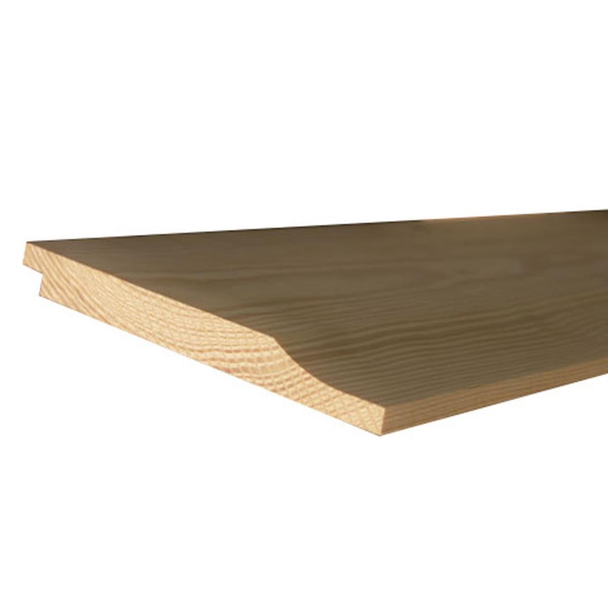 1 in x 6 in C & Better Southern Yellow Pine German Siding Lumber, Sold by the Linear Foot