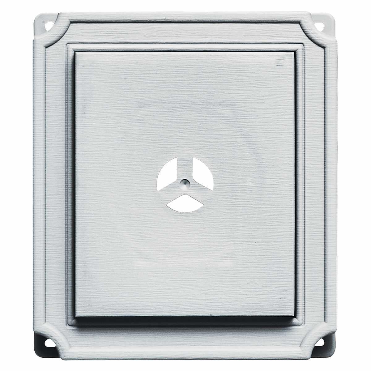 Builders Edge ORIGINAL MOUNTMASTER Series 130010001001 Mounting Block, 8 in L, 7 in W, Fiber Cement, White