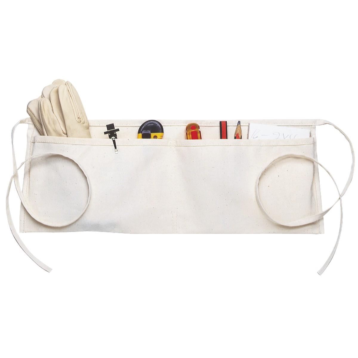 APRON CANVAS 2 POCKET