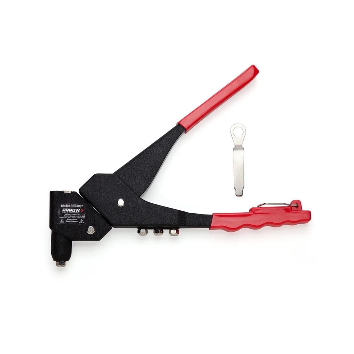 Arrow RHT300 Twister Rivet Tool, Spring-Loaded Handle, 1 in L, Steel