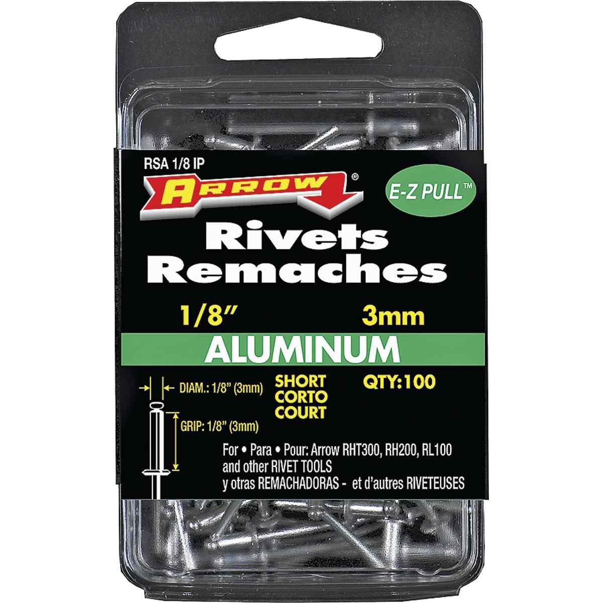 1/8" ALUM SMALL RIVET