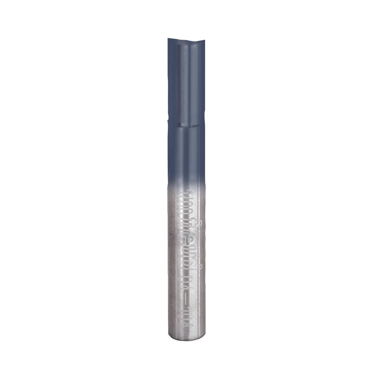 1/4" (Dia.) Double Flute Straight Bit