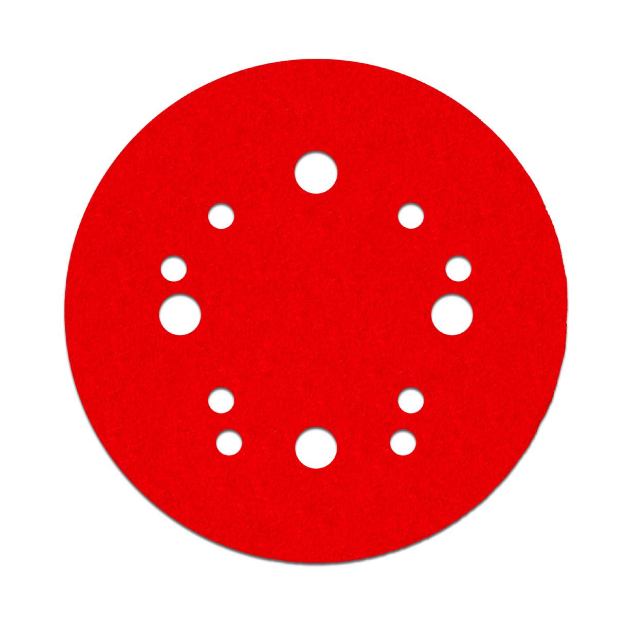 5 in. 220 Grit (Ultra Fine) ROS Hook & Lock™ Discs (4-Pack)