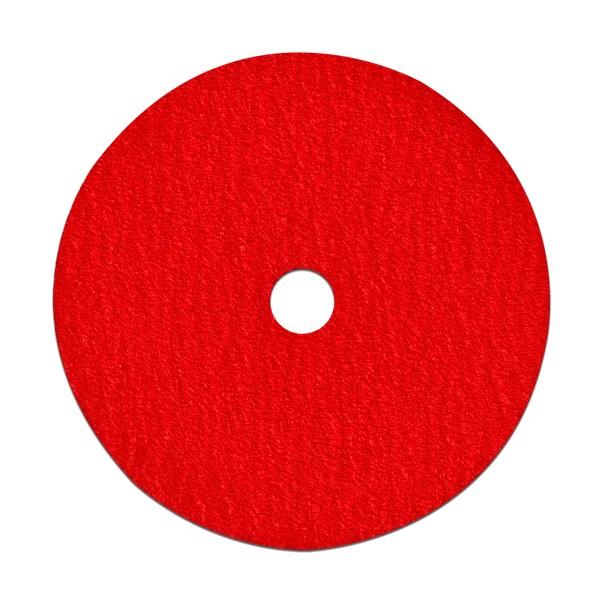 7 in Aluminum Oxide Fiber Discs 24 Grit Extra Coarse 7/8 in Arbor 2-Pack