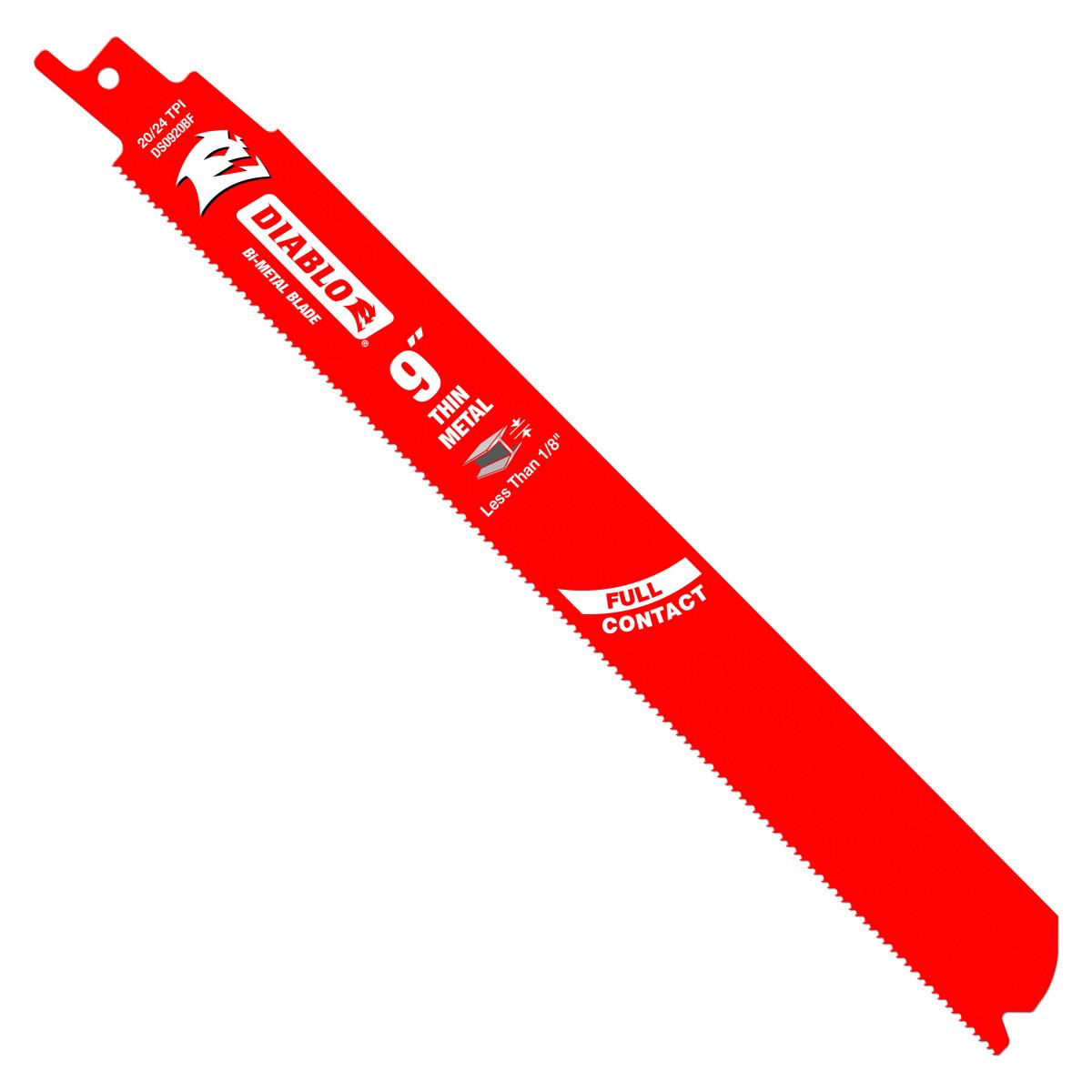 9 in. Bi-Metal Recip Blade for Thin Metal (Less than 1/8 in.) (5-Pack)