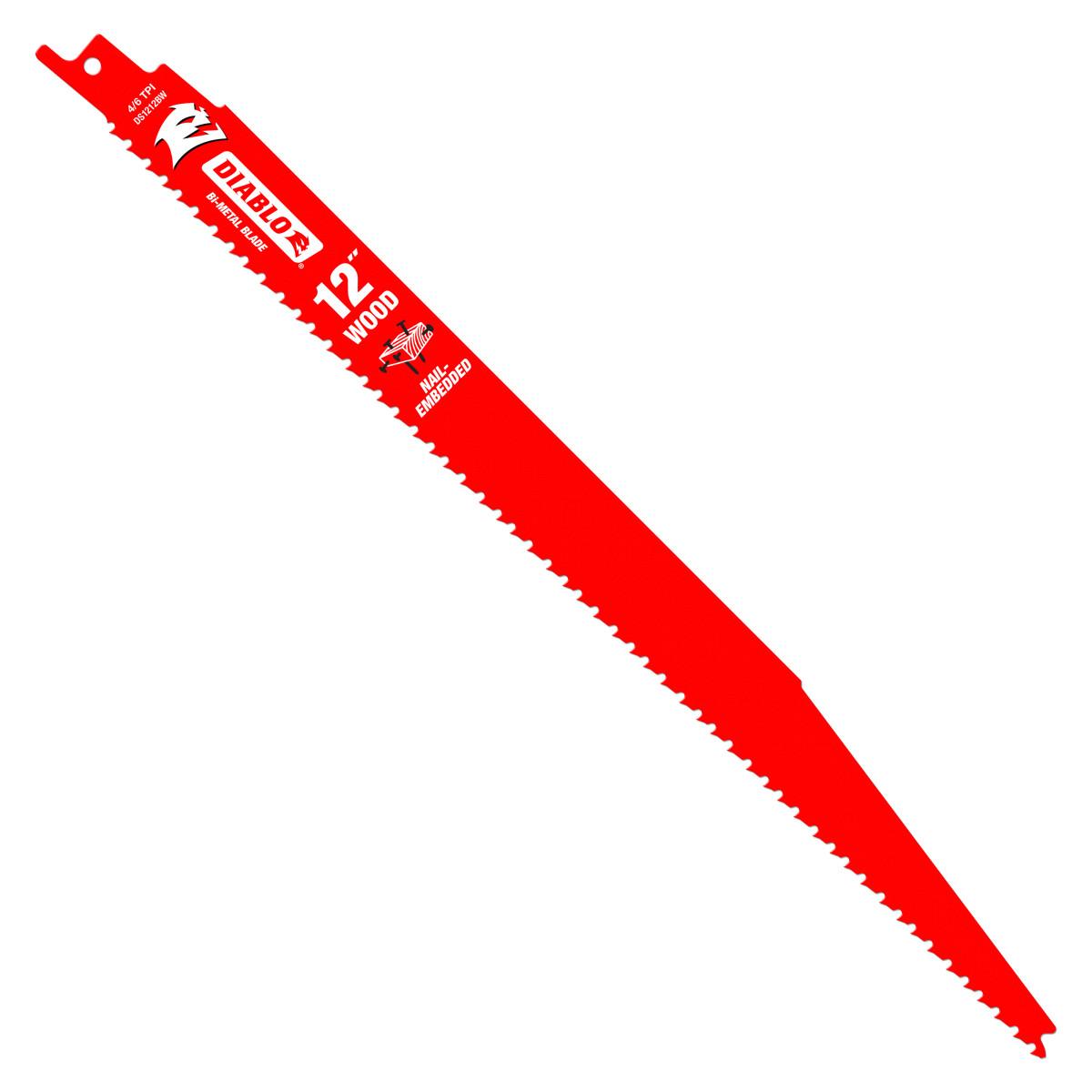 12 in. Bi-Metal Recip Blade for Nail-Embedded Wood (5-Pack)