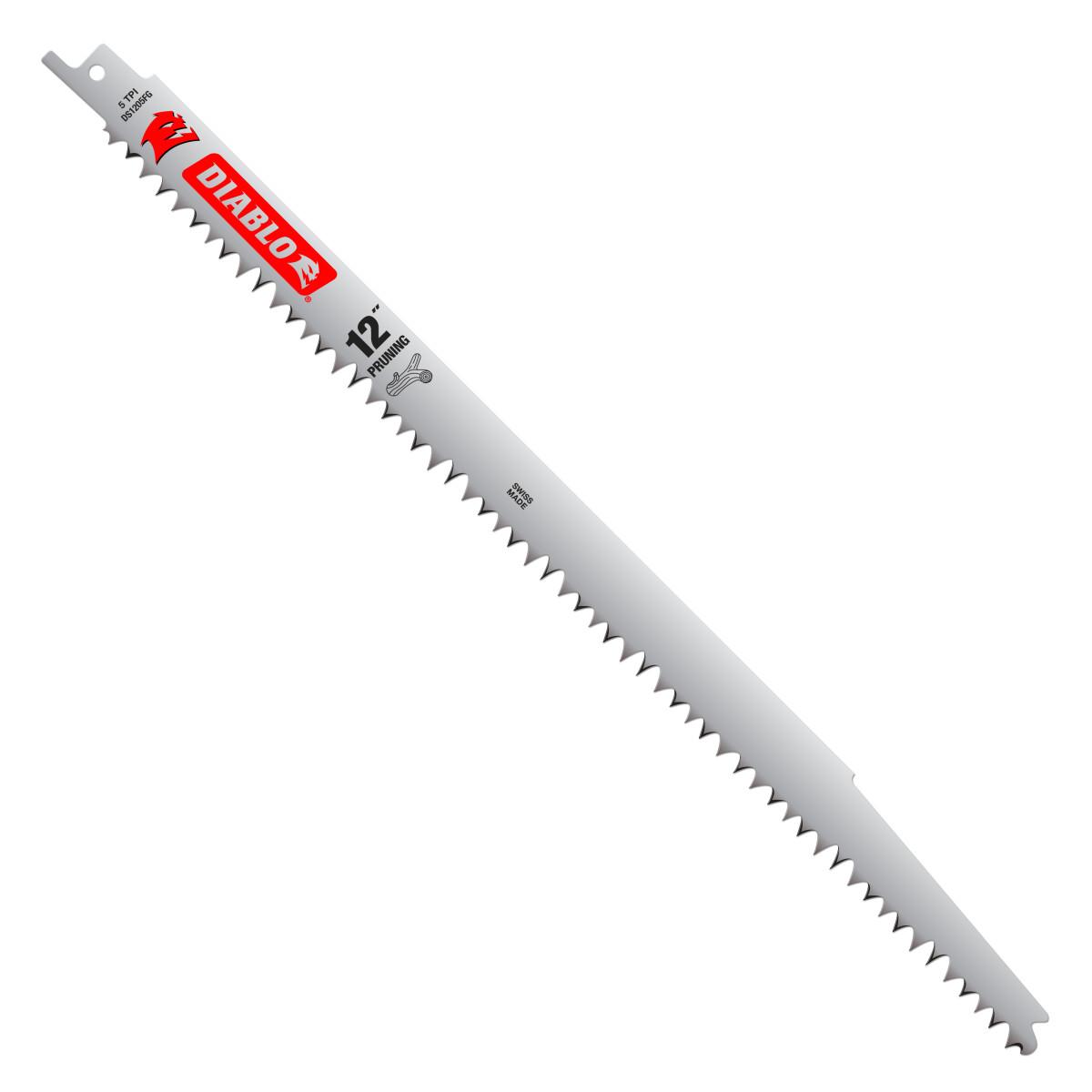 12 in. Fleam Ground Recip Blade for Pruning (5-Pack)