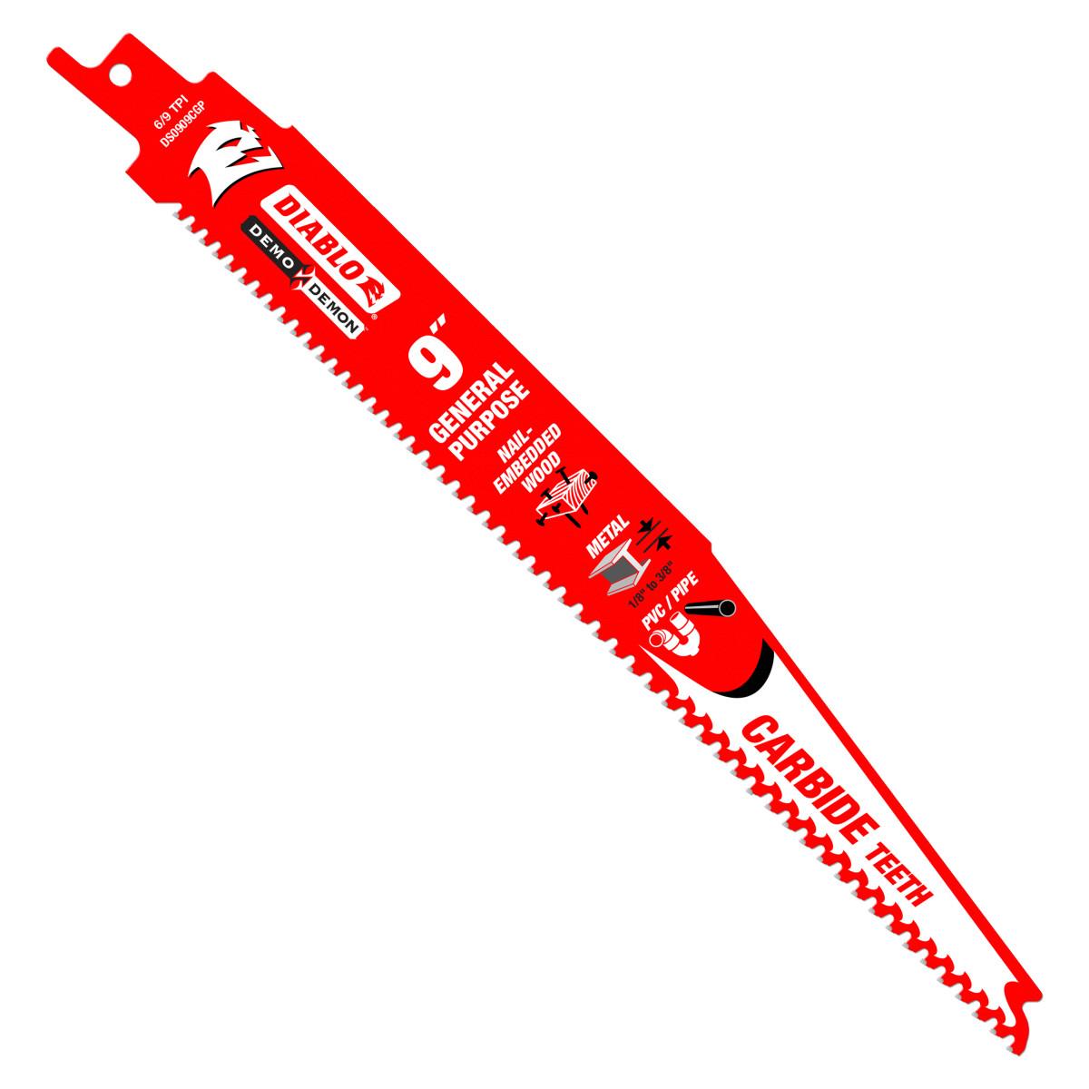 9 in. Demo Demon Carbide General Purpose Recip (3-Pack)
