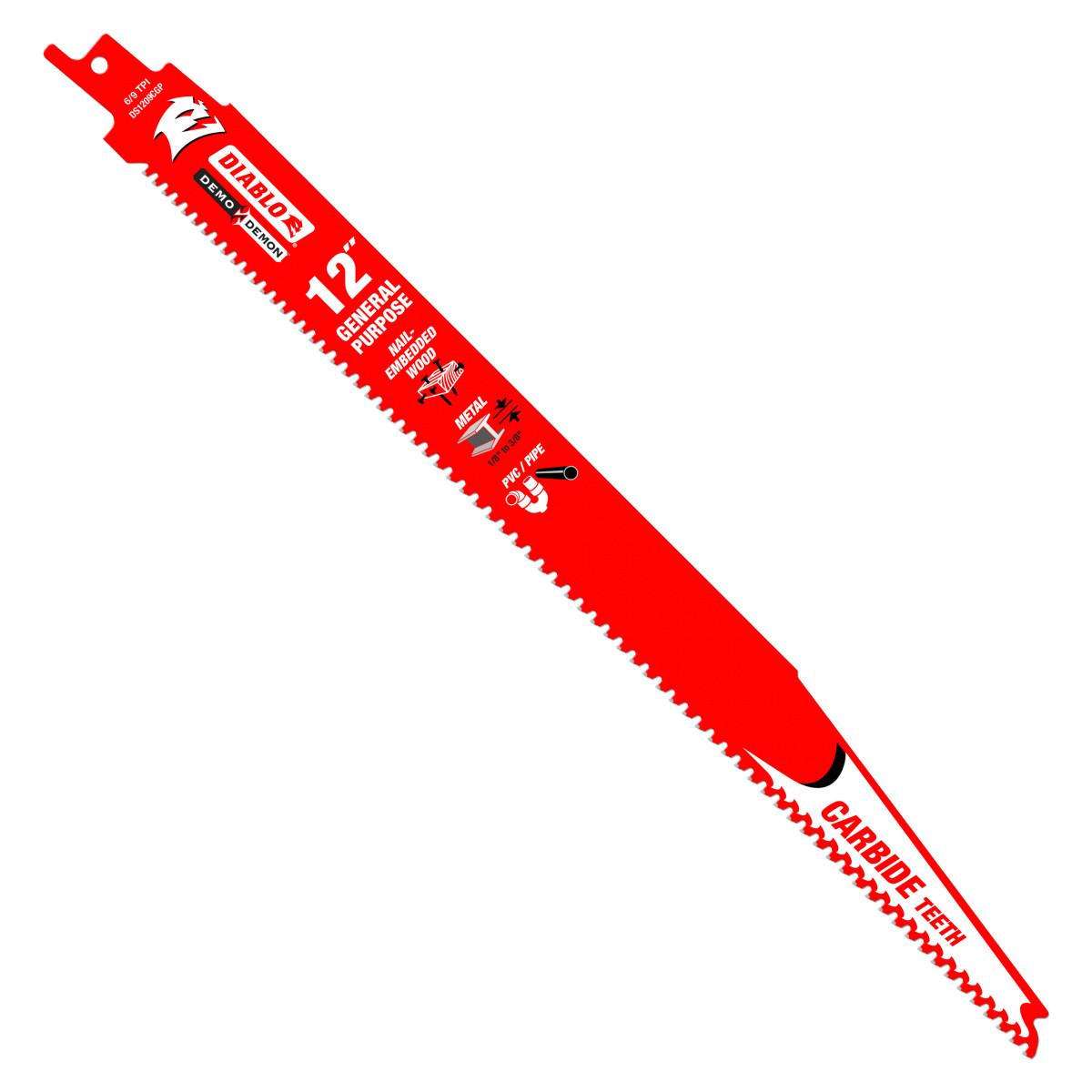 12 in. Demo Demon Carbide General Purpose Recip (3-Pack)