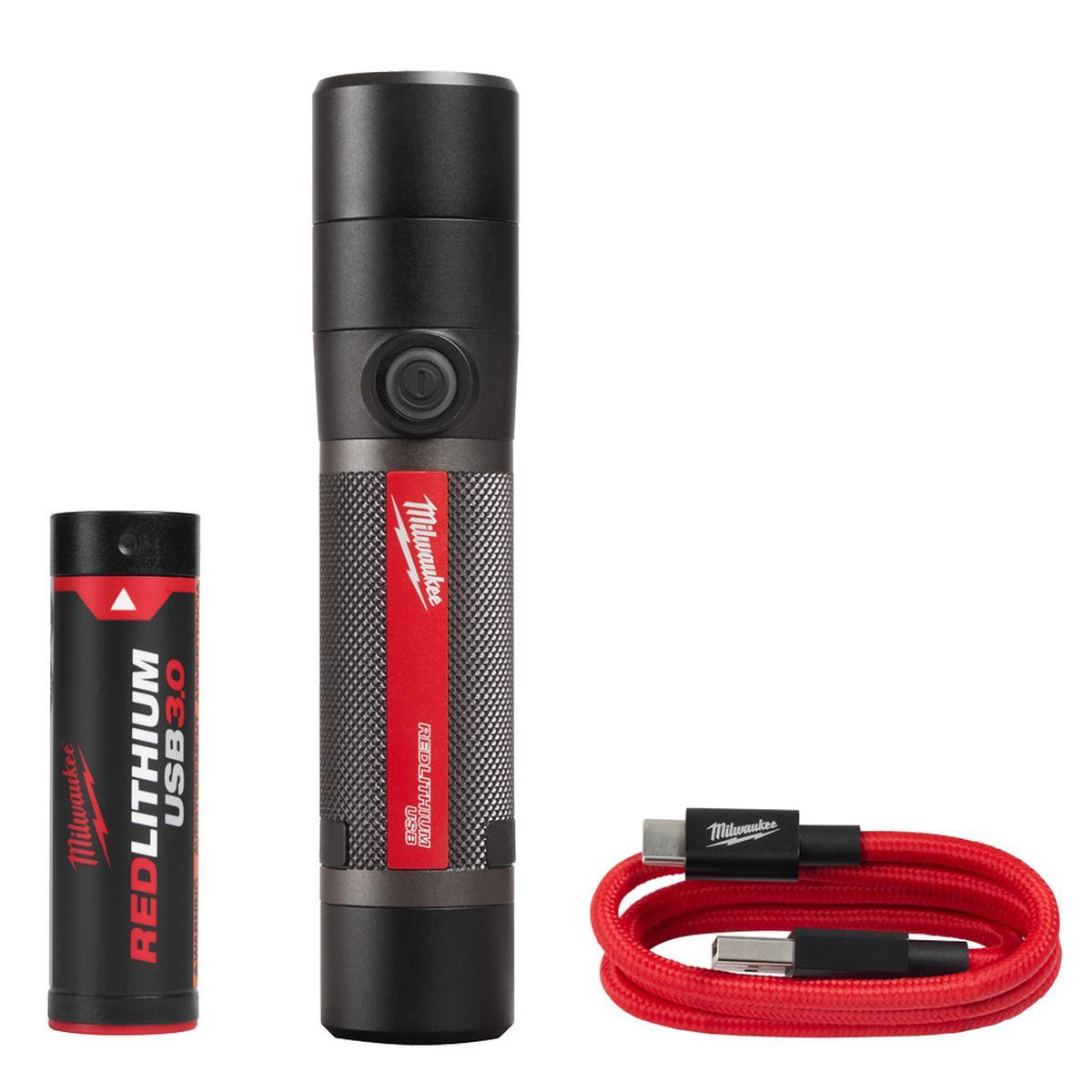 Usb Rechargable 800L Flashlight