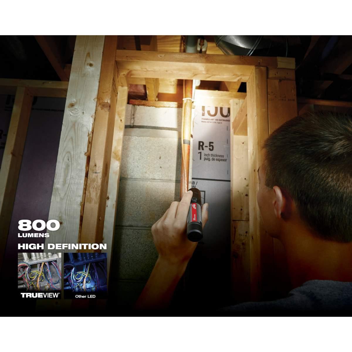 Usb Rechargable 800L Flashlight Alt #3