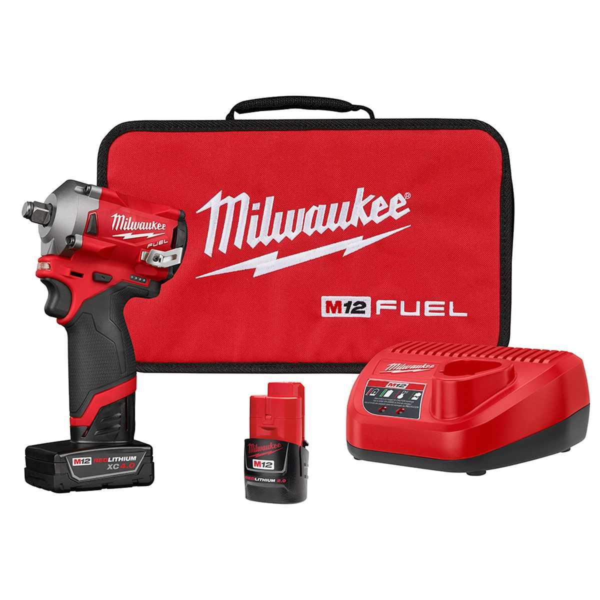 M12 Fuel 1/2" Impact Wrench Kit