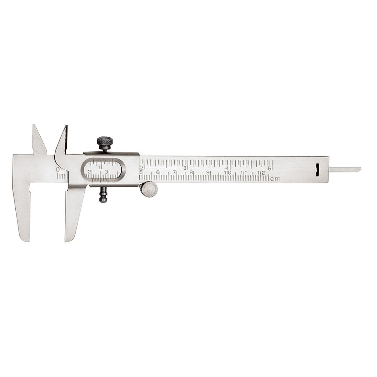 General 729 Slide Caliper, 0 to 4 in, SAE Graduation, Stainless Steel
