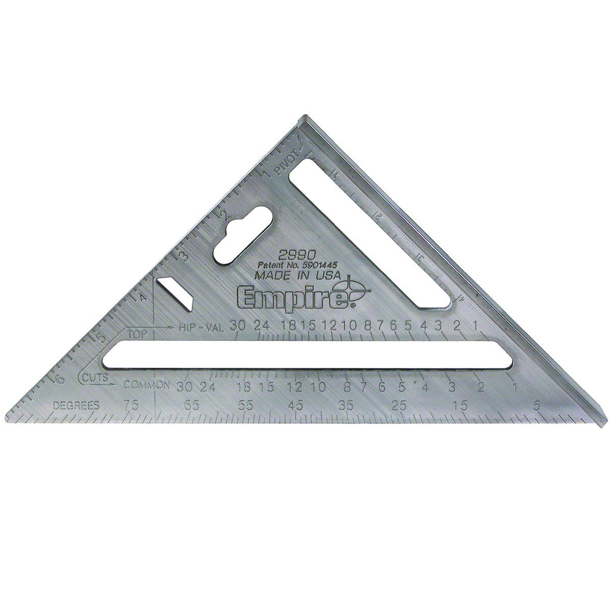 Empire 2990 Rafter Square, Aluminum, 7 in L