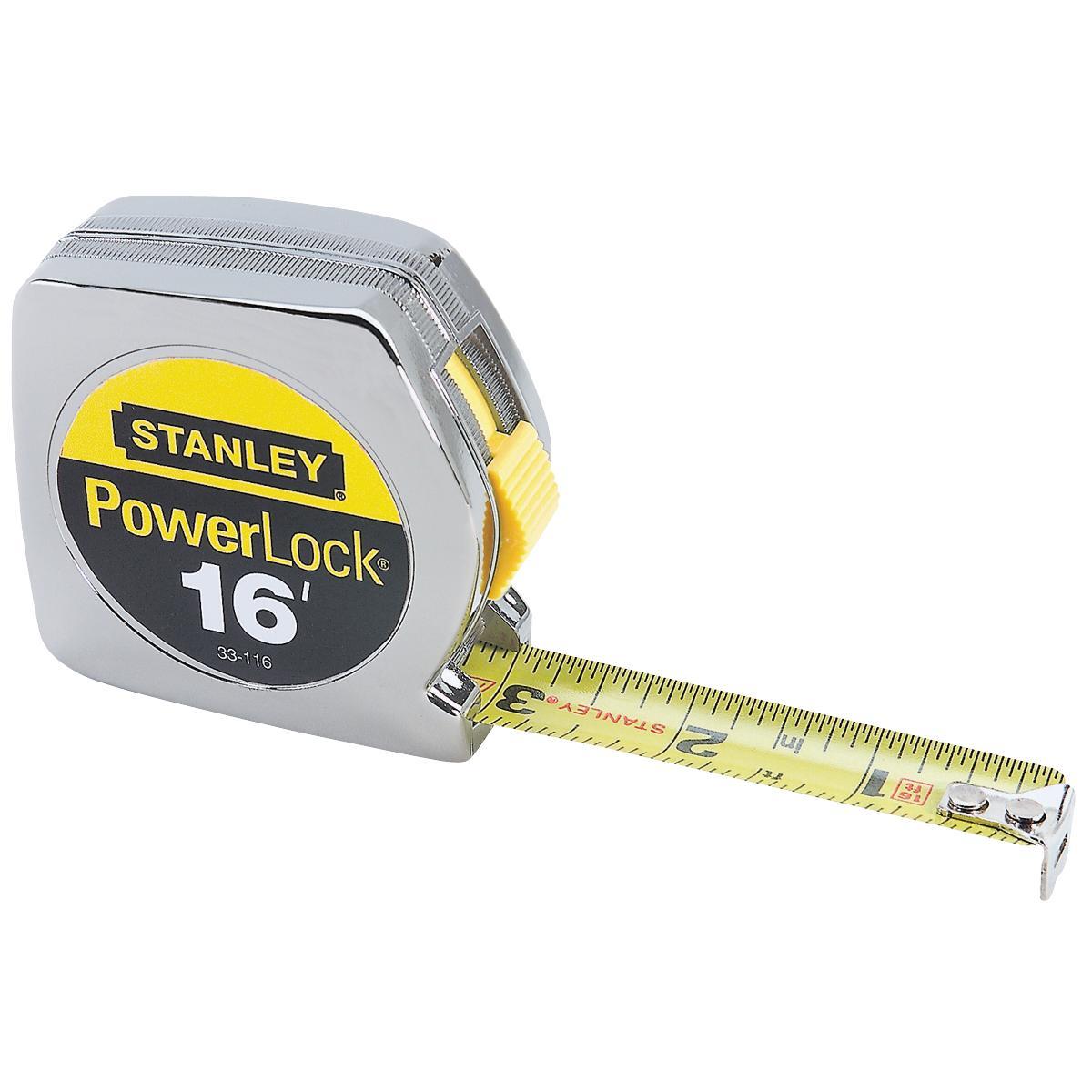 TAPE MEASURE 16' POWERLOCK