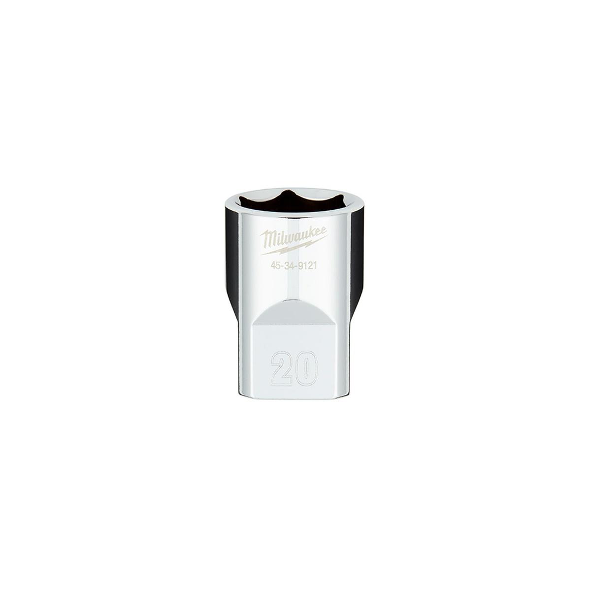 1/2"  20Mm Met 6-Point Socket