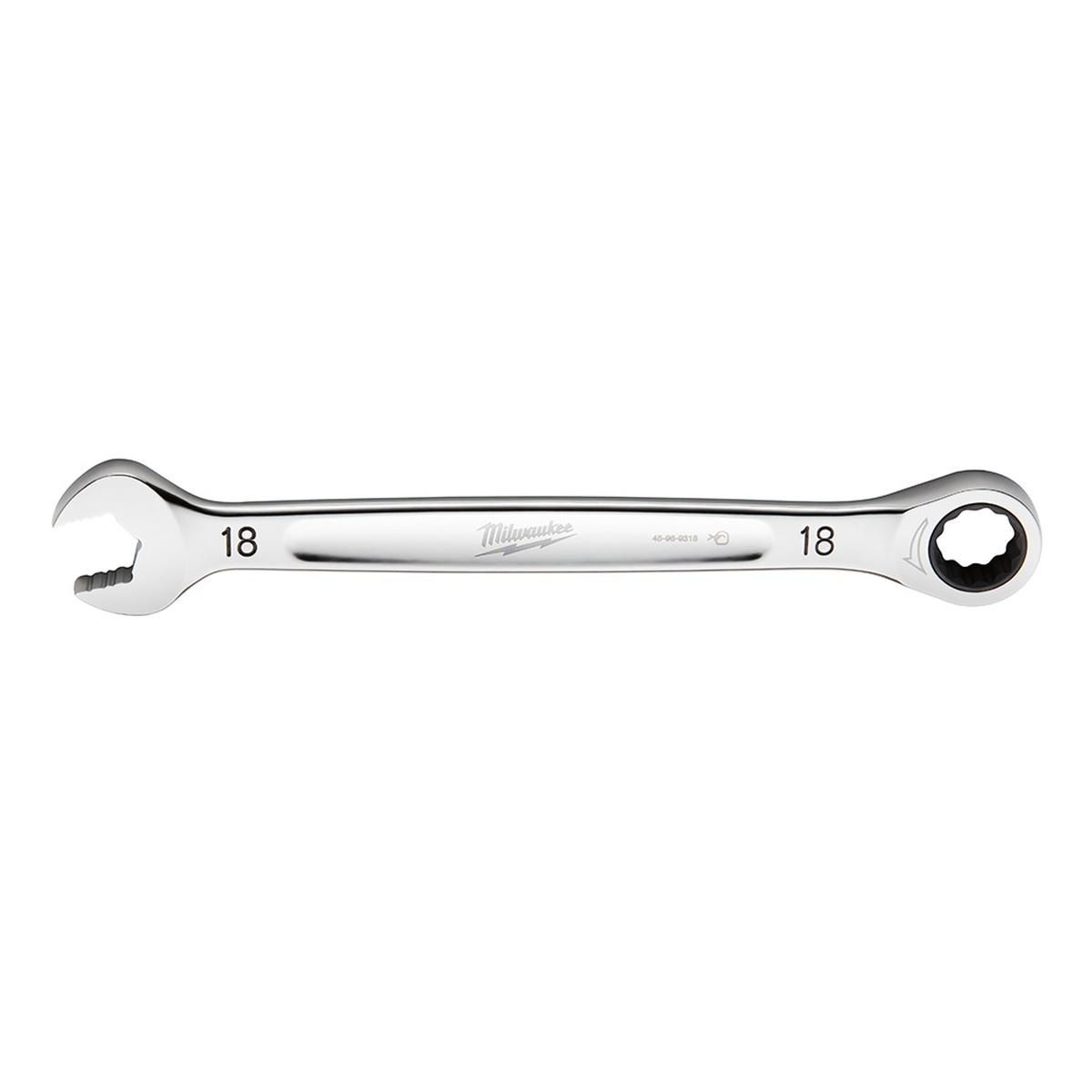 18Mm  Ratchet Combo Wrench