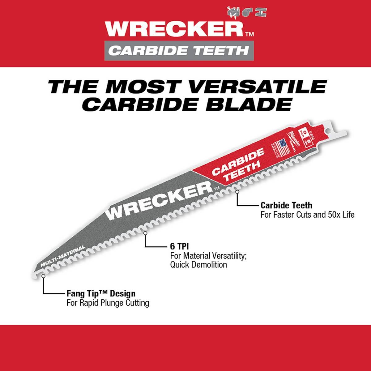 Wrecker Blade 6Tpi 12L 1Pk Alt #4