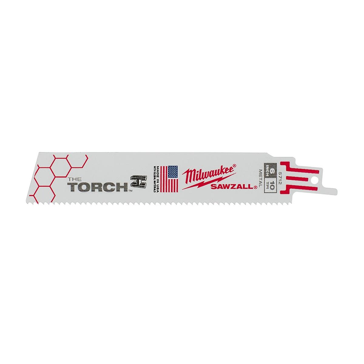 TORCH SAWZALL BLADE 10T 6" (5)