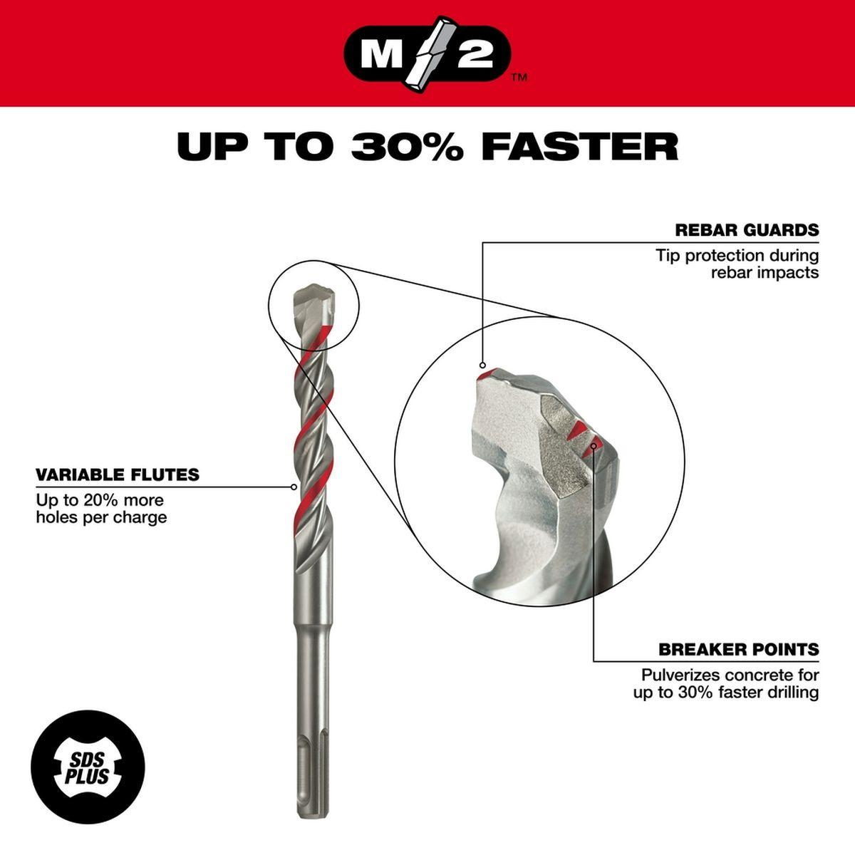 1/2" X 12" Hammer Drill Bit Alt #2