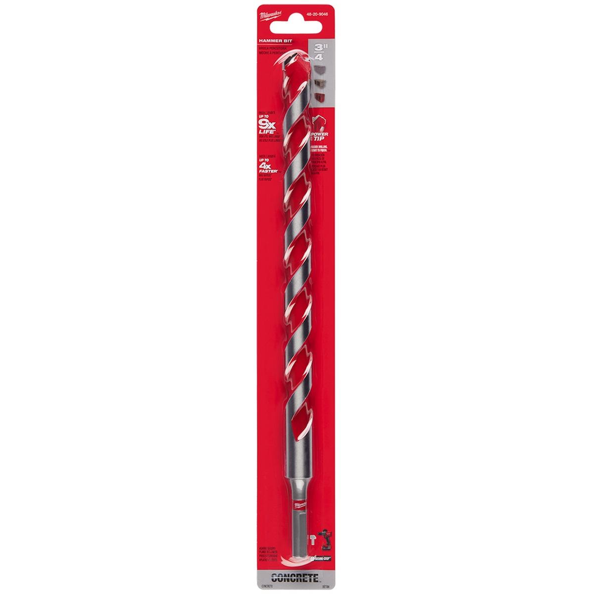 Hammer Drill Bit 3/4" X 10" Alt #3