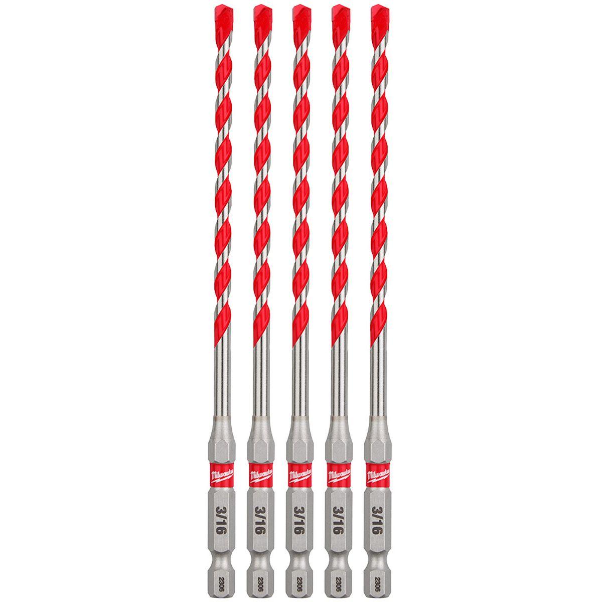 3/16" Carbide Hammer Kit 5Pk