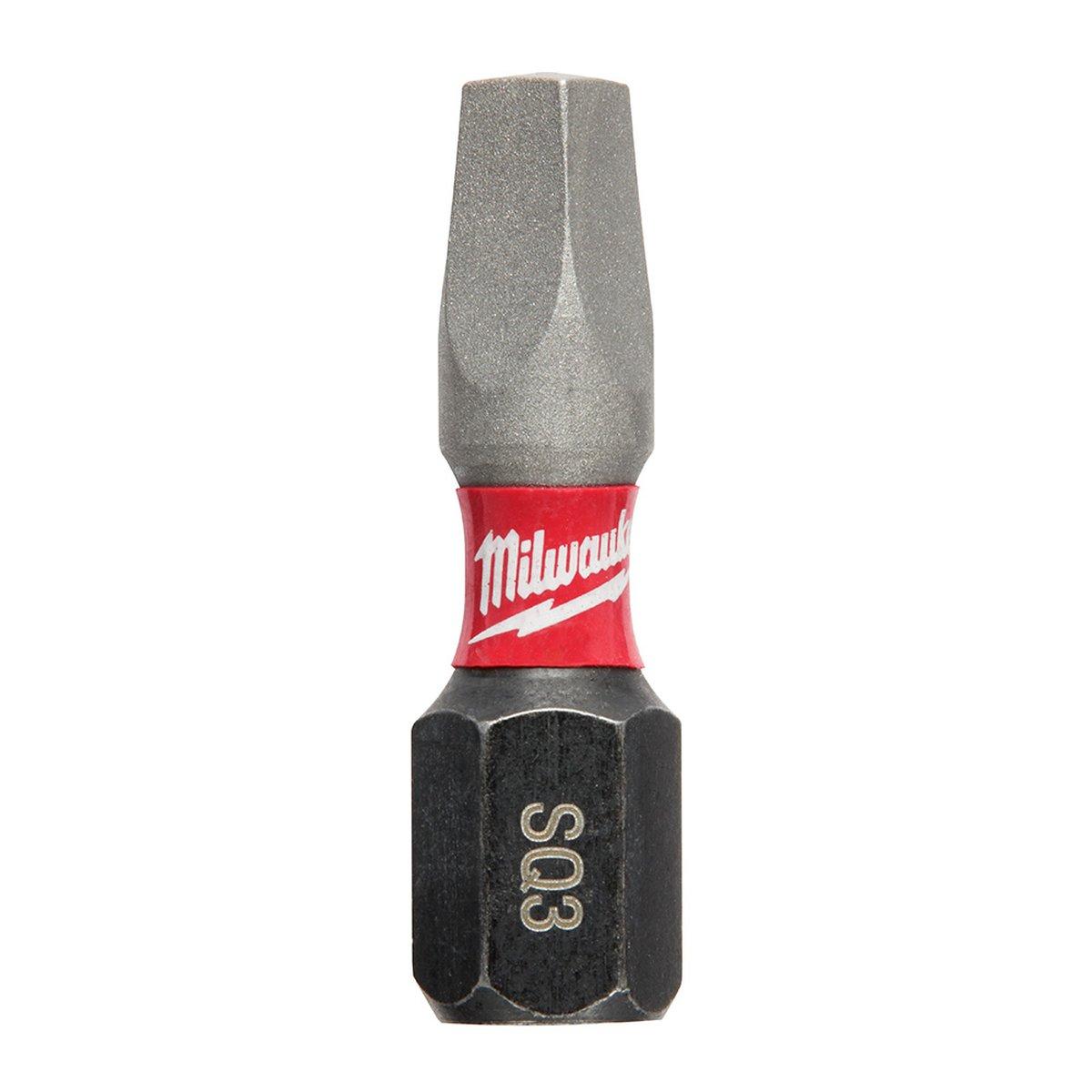 2PK 1" SQUARE RECESS BIT #3 Alt #1