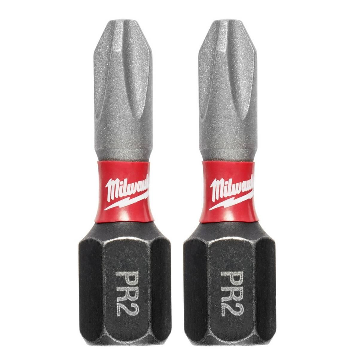 2PK 1" IMPACT BIT PHILLIPS #2