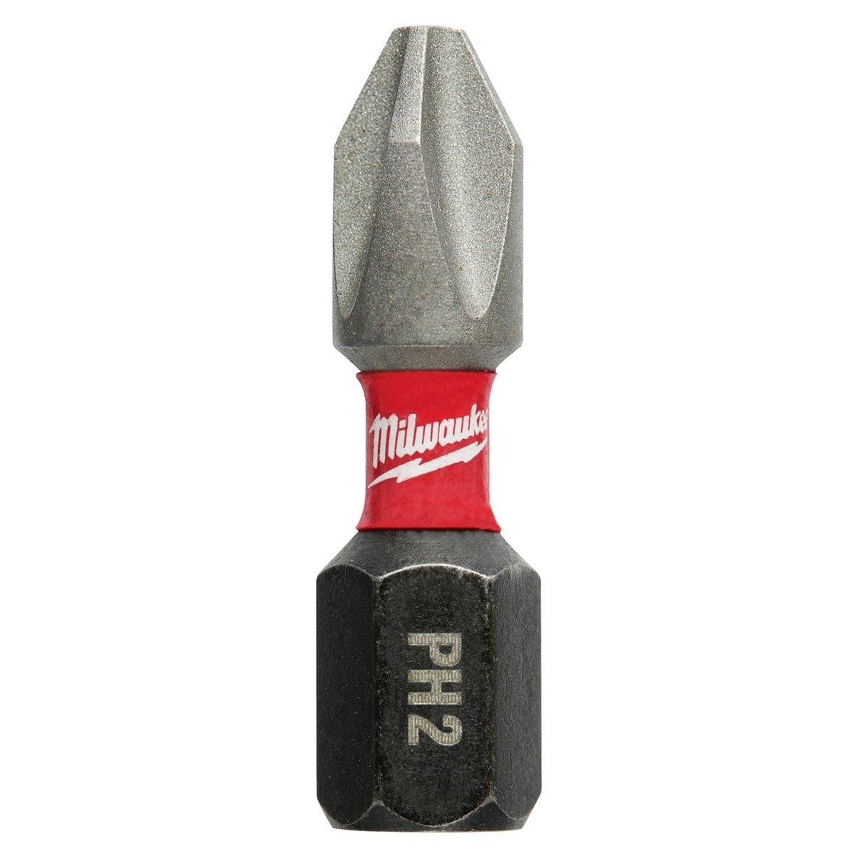 5PK 1" IMPACT BIT PHILLIPS #2