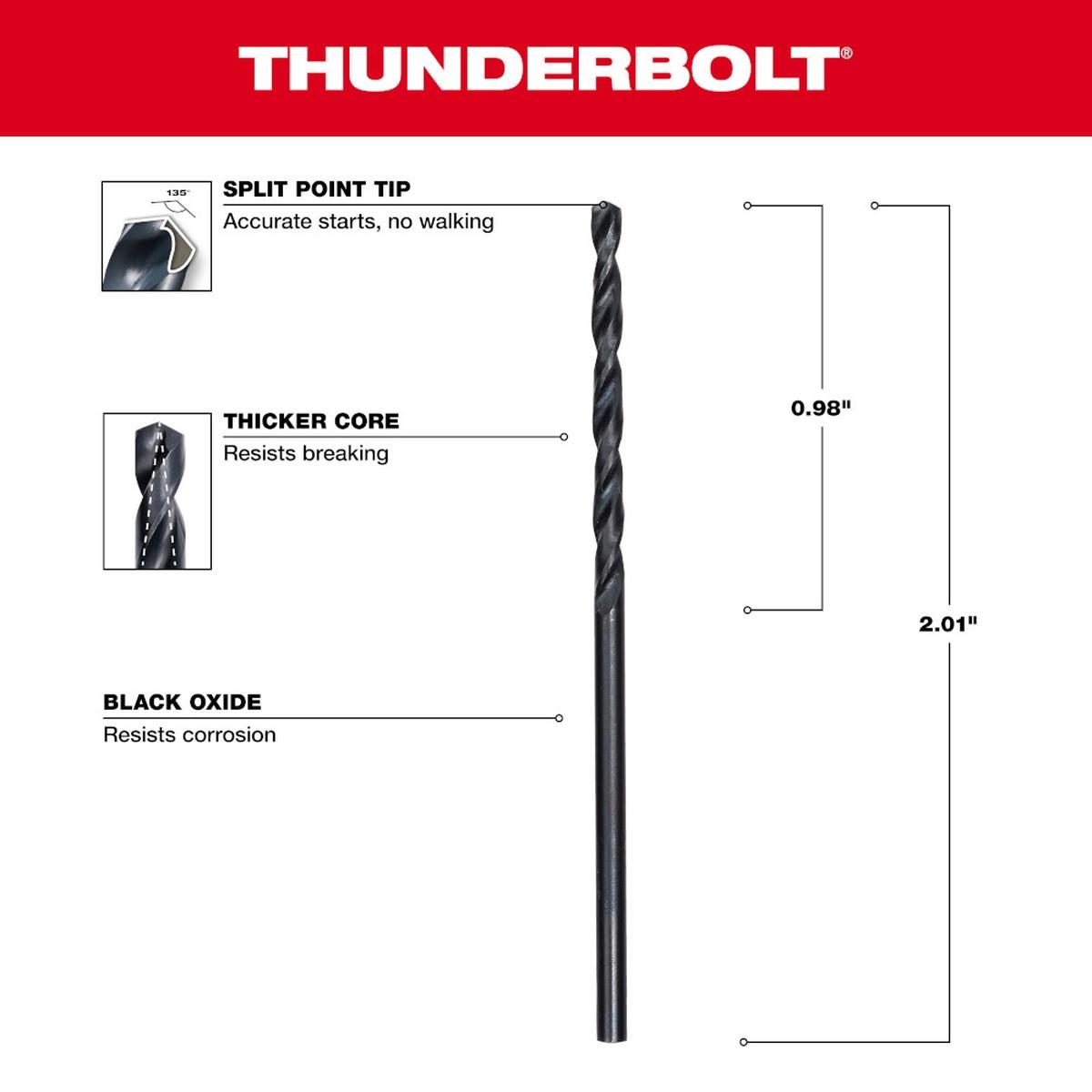 5/64" BLACK OXIDE BIT 2PK Alt #1