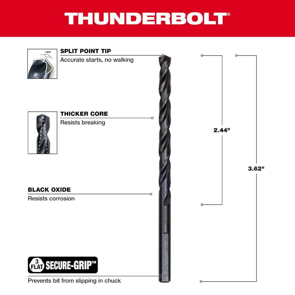 13/64" BLACK OXIDE DRILL BIT Alt #1