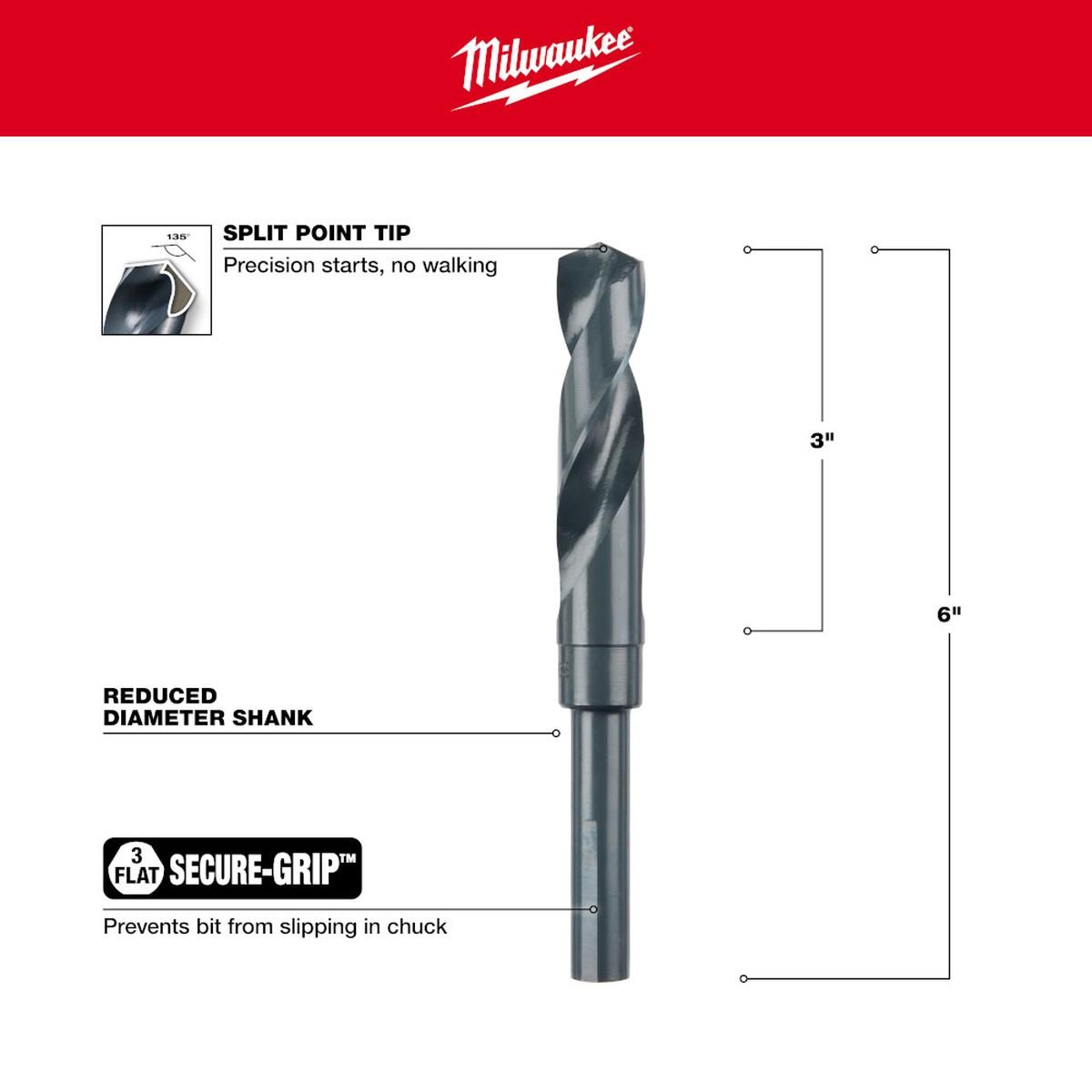 Black Oxide Drill Bit 3/4" Alt #1