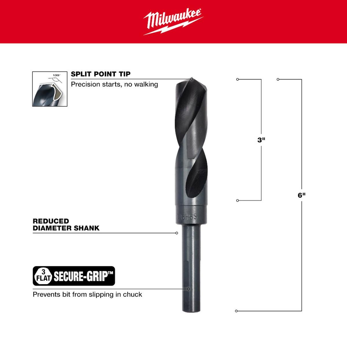 Black Oxide Drill Bit 7/8" Alt #1