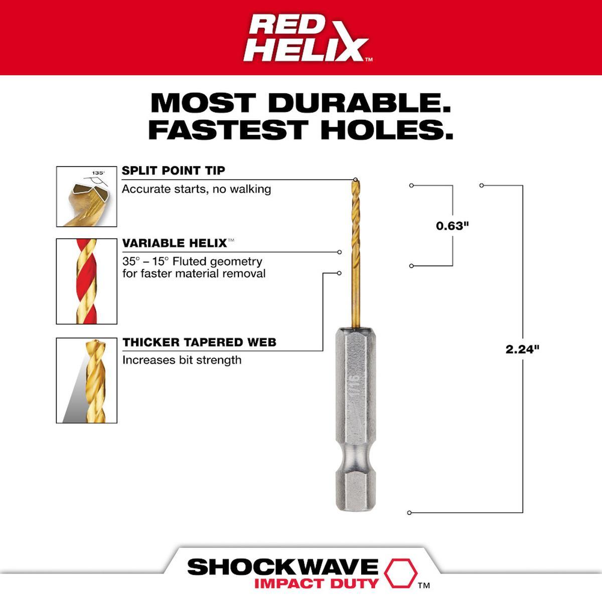 1/16" Titanium Drill Bit Alt #3
