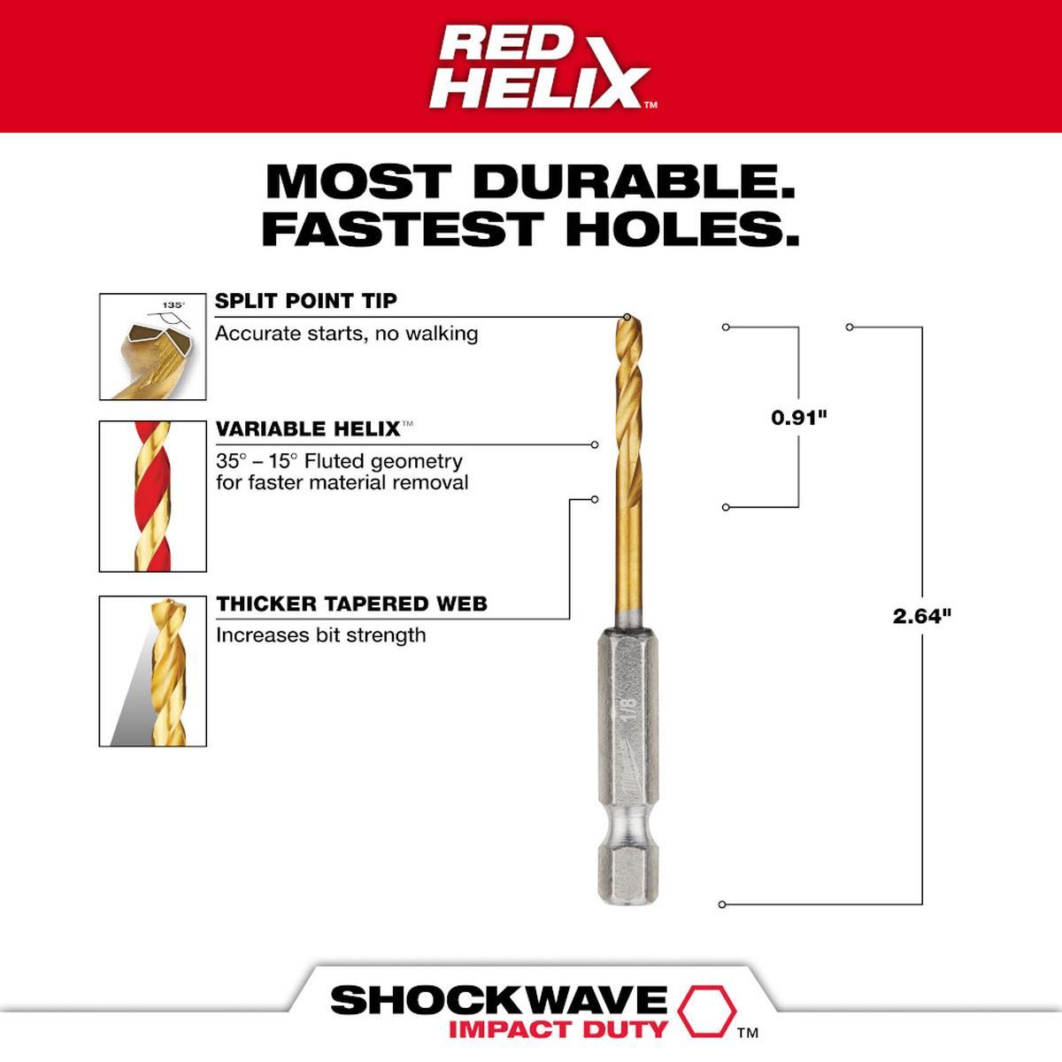 1/8" Titanium Drill Bit Alt #3