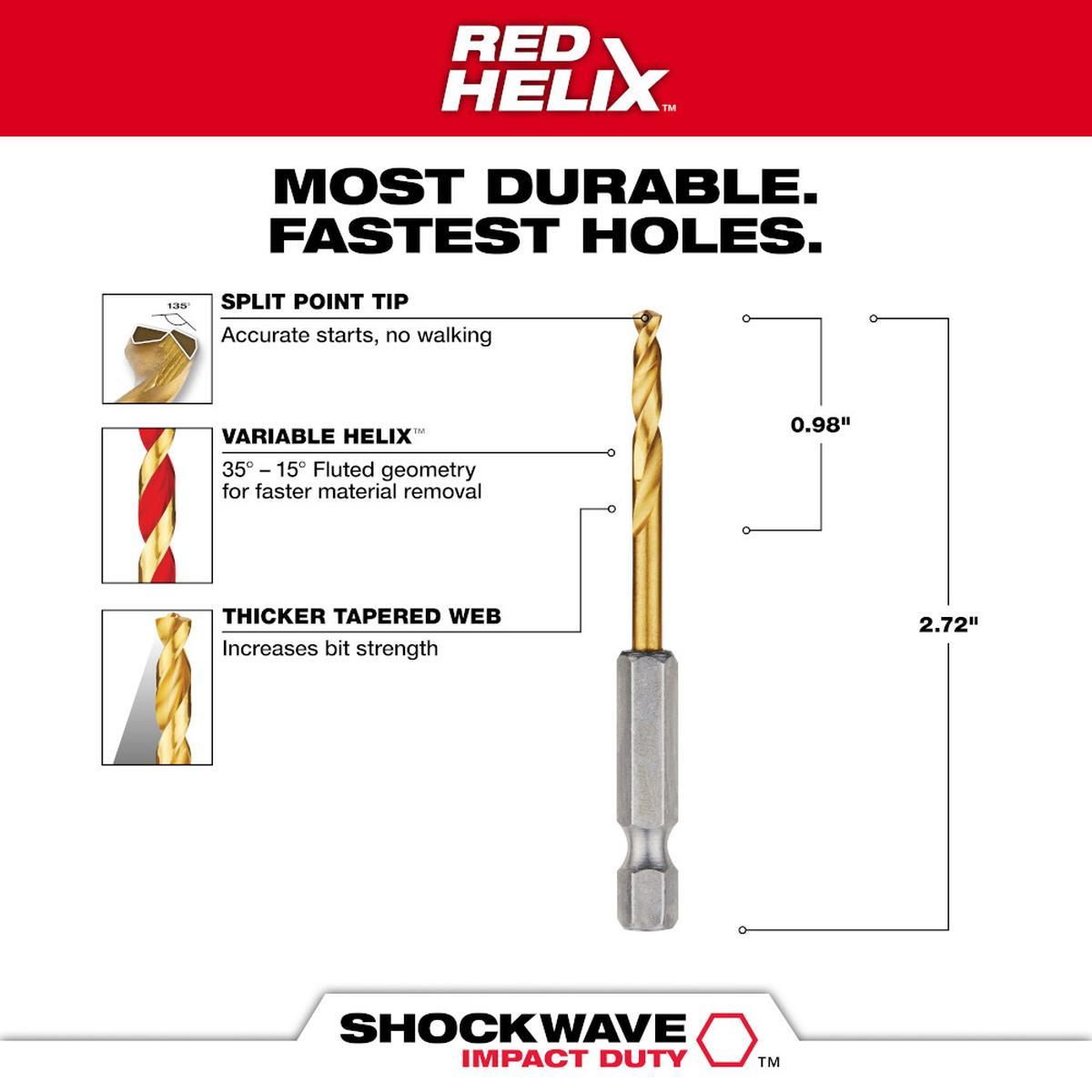 9/64" Titanium Drill Bit Alt #2