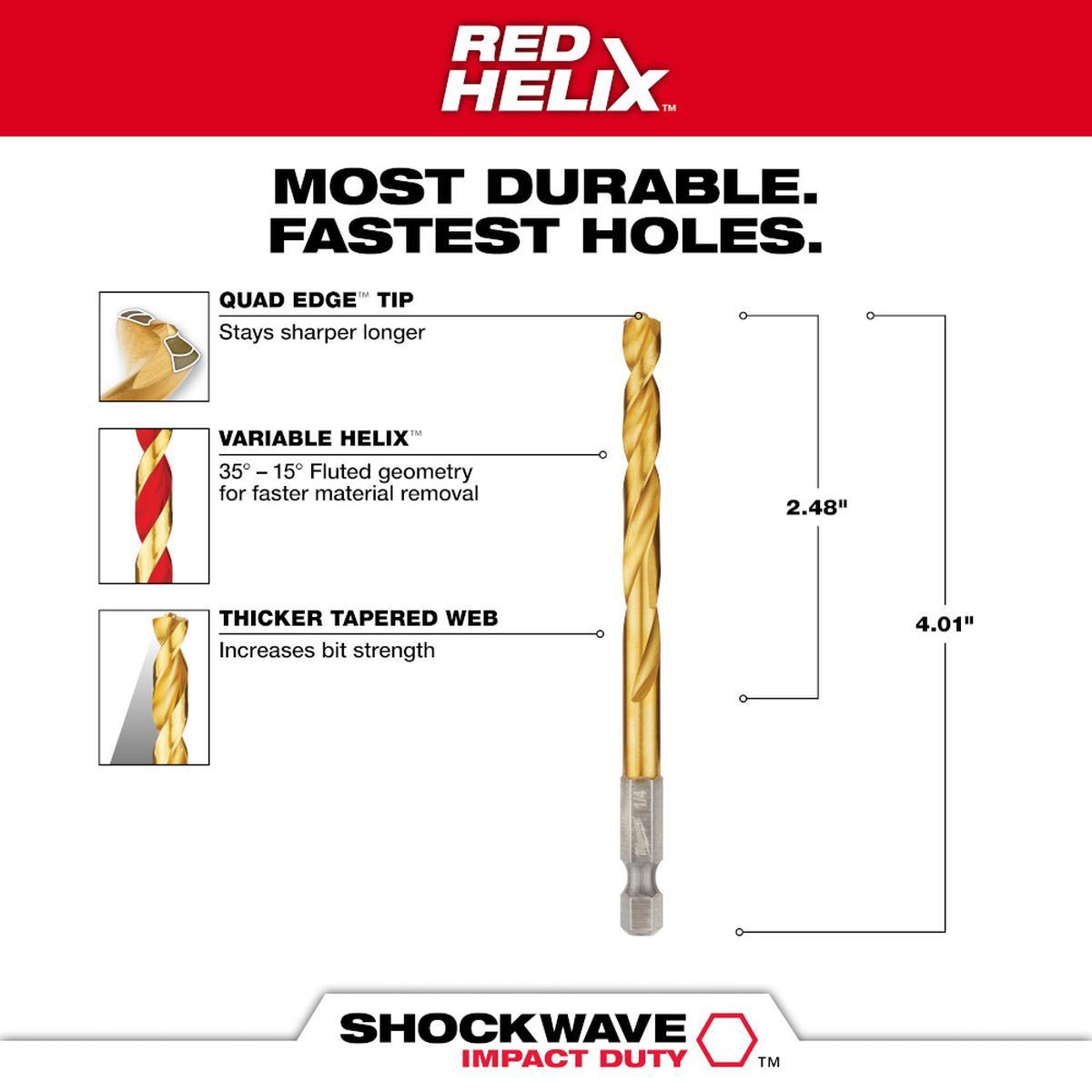 1/4" Titanium Drill Bit Alt #3